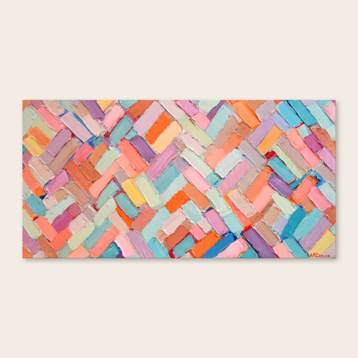 Hot Pink Internodes Canvas Print by Ann Marie Coolick Society6