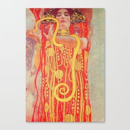 Hygieia - Gustav Klimt Canvas Print