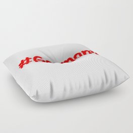 "#Germany" Cute Design. Buy Now Floor Pillow