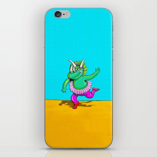 Sugarplum Triceratops iPhone & iPod Skin