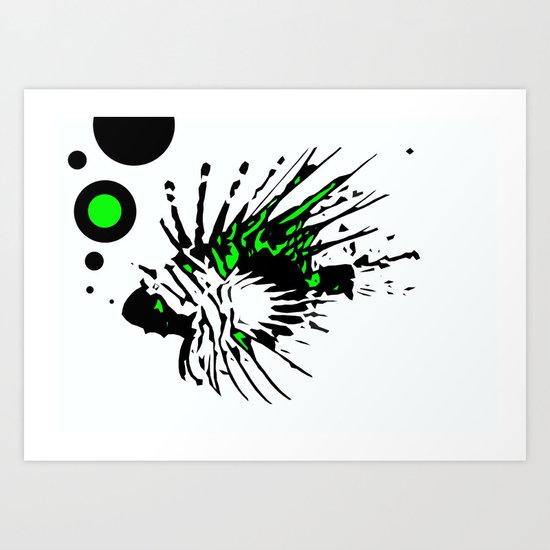 Scorpleonfish 1.2 Art Print