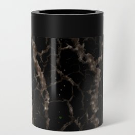 Cracked Space Lava - Glitter Brown Can Cooler