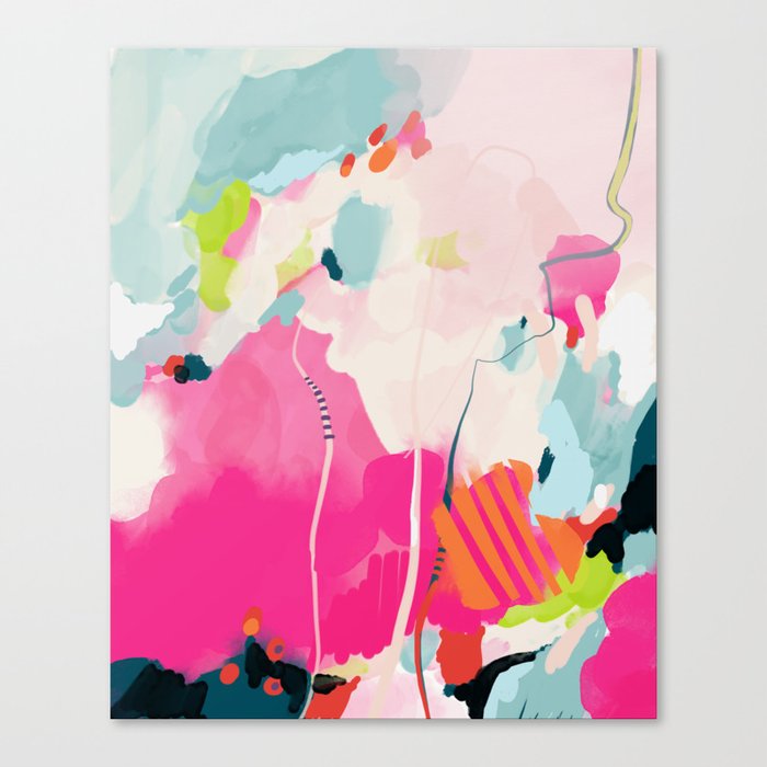 pink sky II Canvas Print