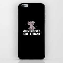 Elephant Animal Funny Ear Cute Baby iPhone Skin