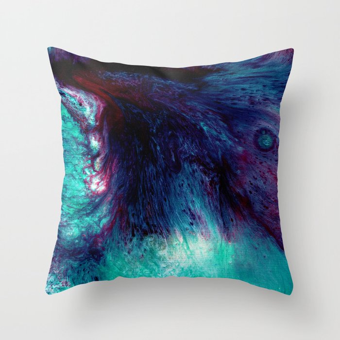 Acrylic Hurricane Throw Pillow