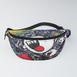 Ghost Attack Painting Fanny Pack | Scary, Ghostpainting, Ghostdesign, Creepy, Ghostattack, Spooky, Spookynight, Creepynight, Halloweennight, Scarynight 