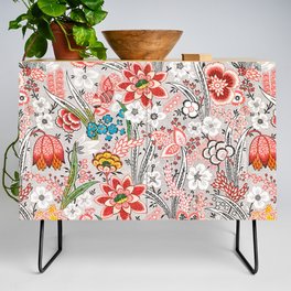 Blooming Flowers 1 Credenza