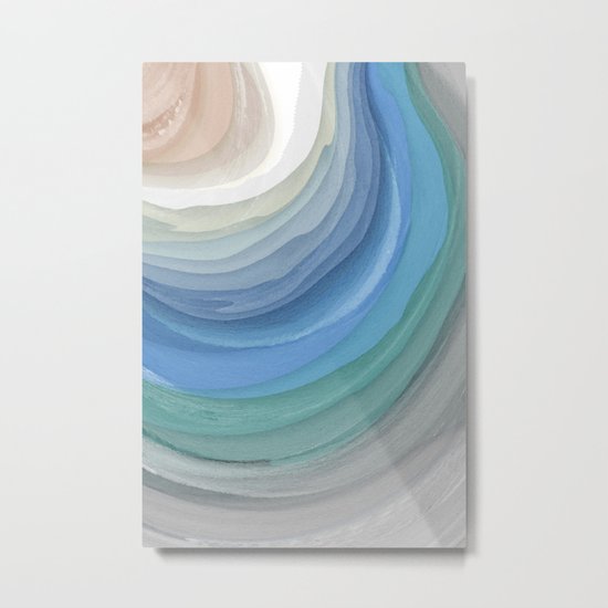 Topography Metal Print