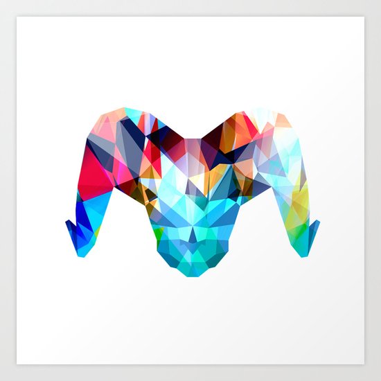 Ram Art Print