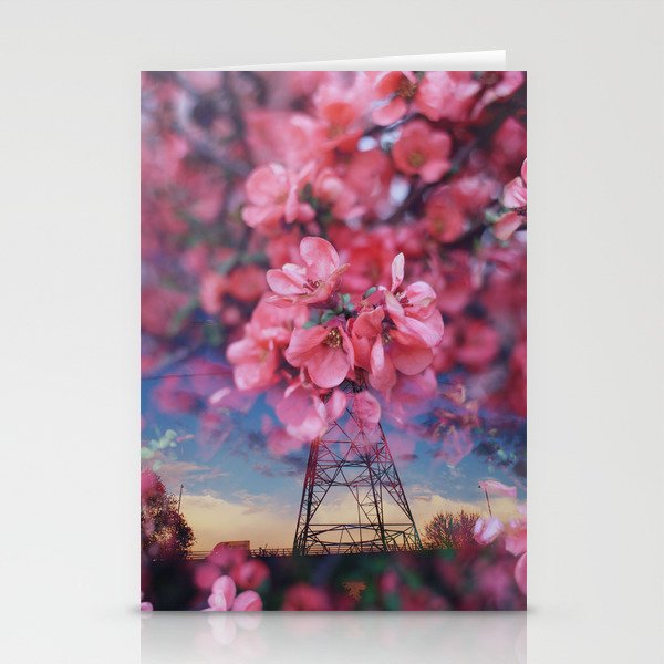 flower pylons Stationery Cards