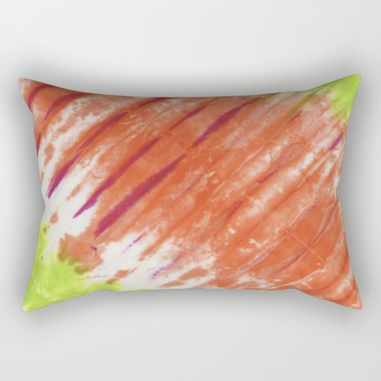 Pleated and Laced Rectangular Pillow