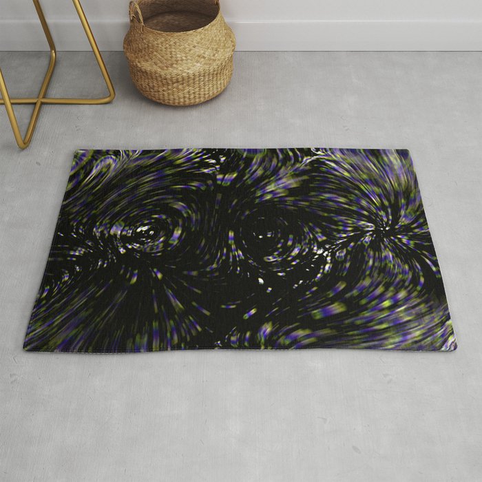 All night shapes Rug