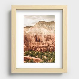 Desert Ombre // Photography  Recessed Framed Print