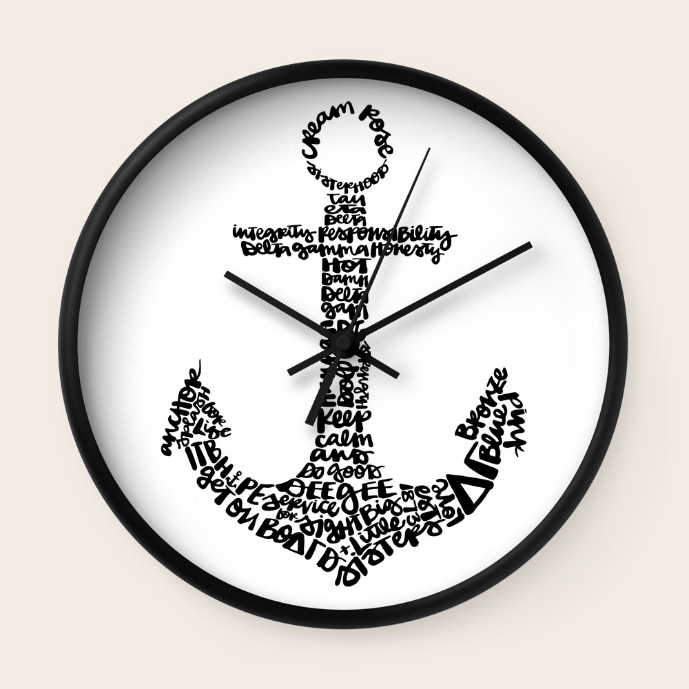 Anchor Wall Clock
