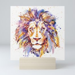 Lion Head Mini Art Print
