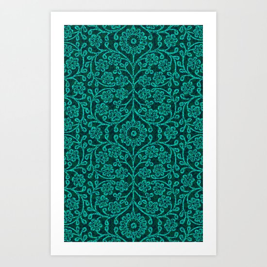 ANCIENT FLORA Art Print