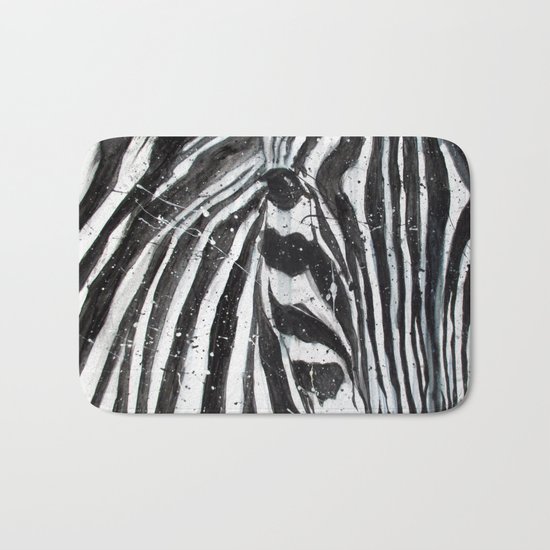 Stripes // The Zebra Bath Mat