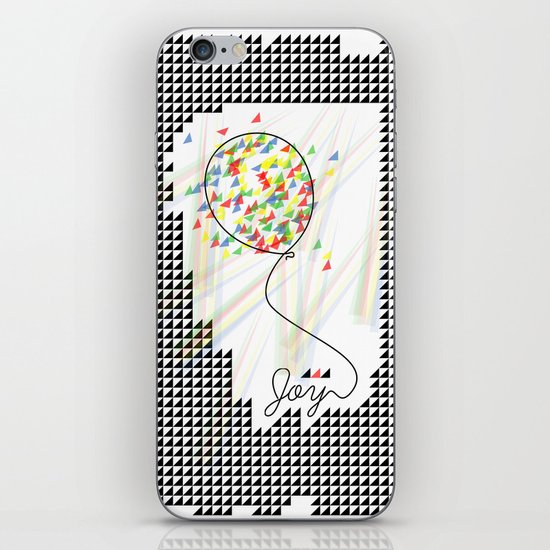 joy iPhone & iPod Skin