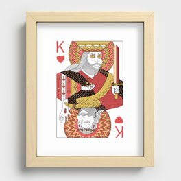 King Recessed Framed Print