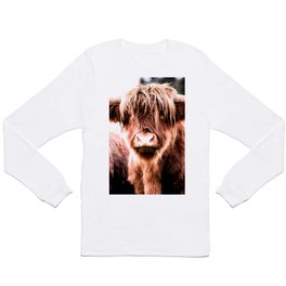 Highland Cow Long Sleeve T-shirt