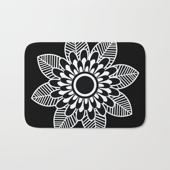Flower Bath Mat