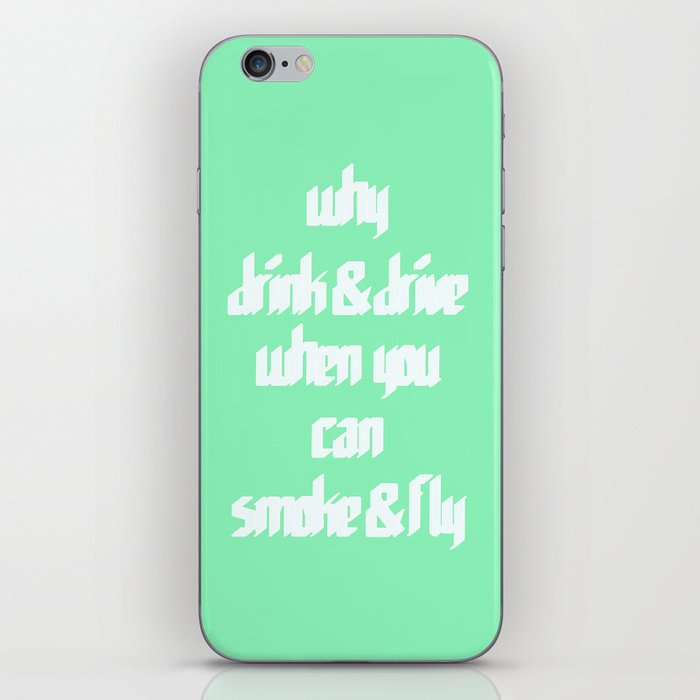 Smoke & Fly iPhone Skin