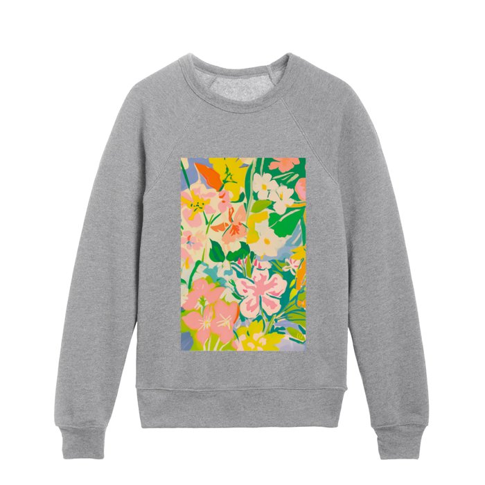 Jungle Fever Abstract Kids Crewneck