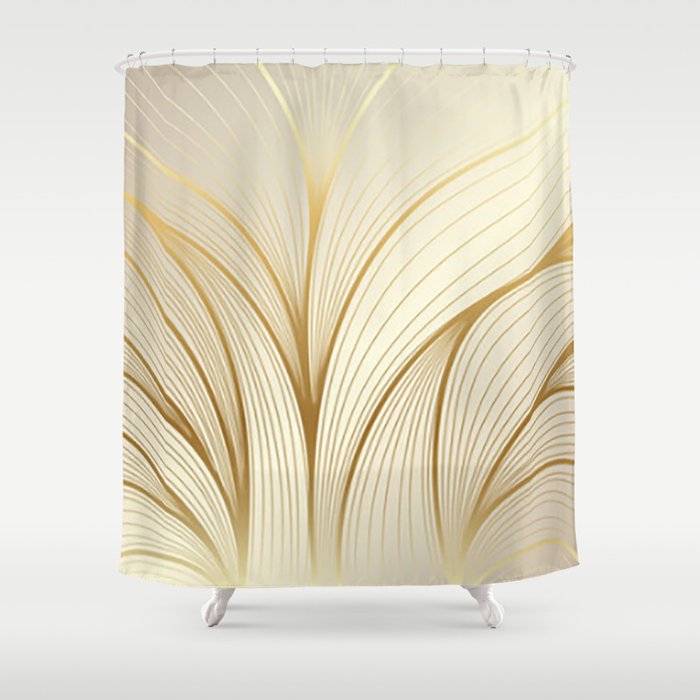 Art deco Shower Curtain