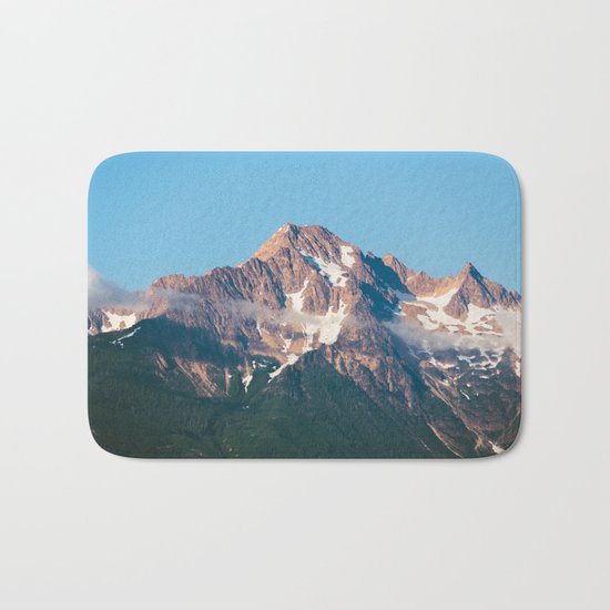 Cascade Mountain Clouds Bath Mat