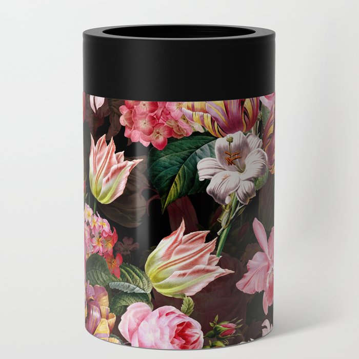 Vintage & Shabby Chic - Midnight Rose Garden Can Cooler
