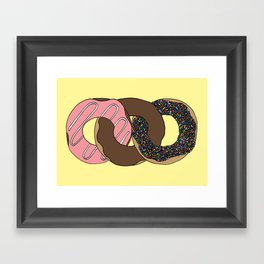 Donuts, Forever Framed Art Print