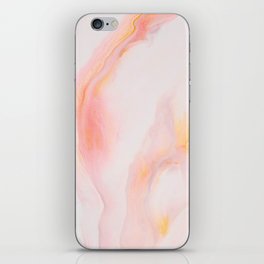 Blush Sunrise Marble iPhone Skin