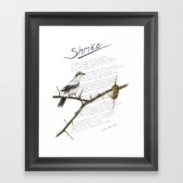 Hozier - Shrike Lyric Art Framed Art Print