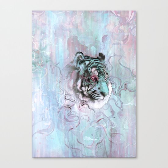 Illusive By Nature (Blue) Canvas Print