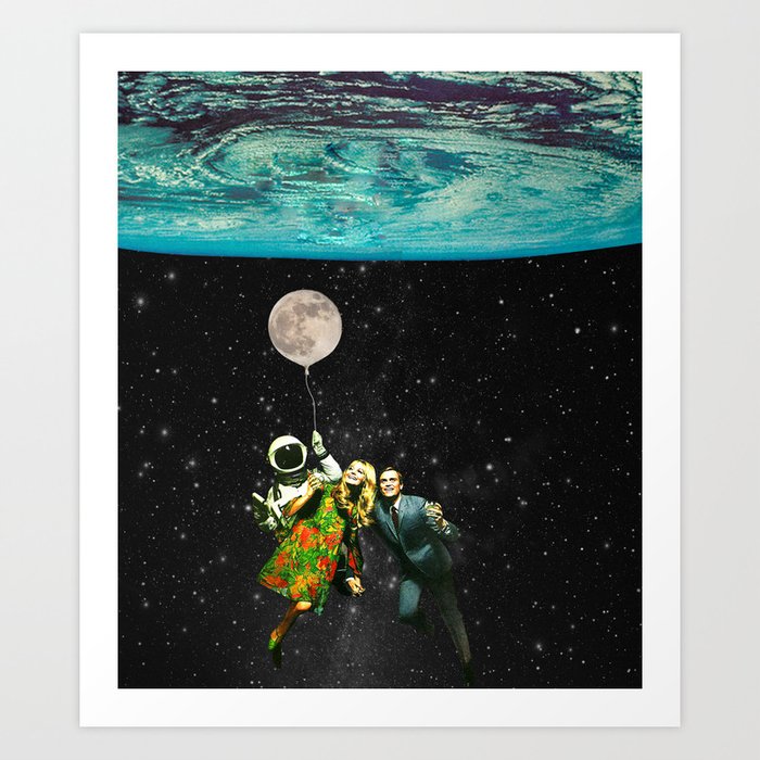 Outer Space Lifestyle Art Print