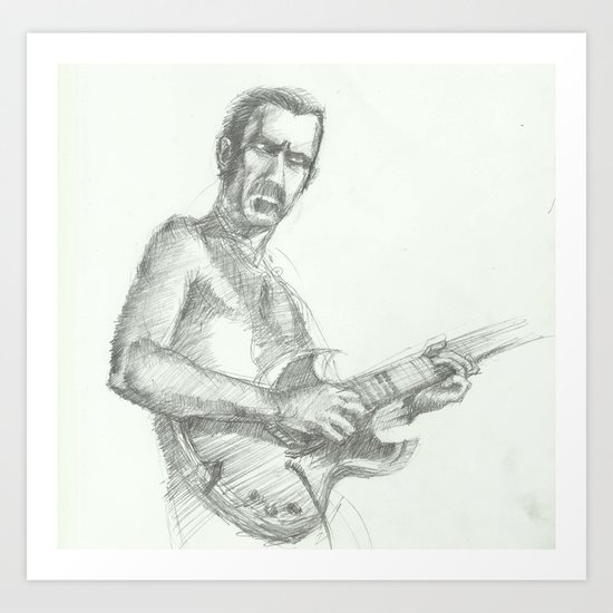 ANALOG zine - Zappa Art Print