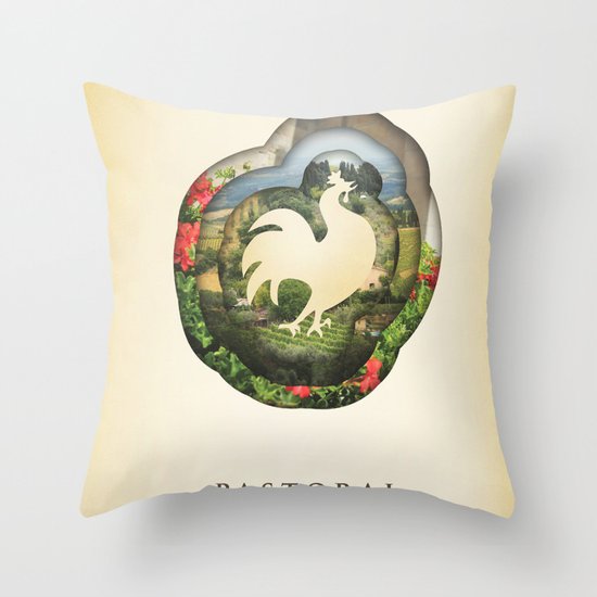 pastoral Throw Pillow