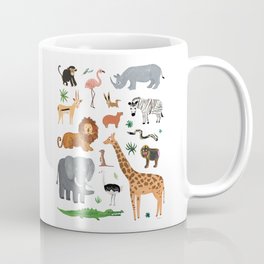 Safari Animals Coffee Mug