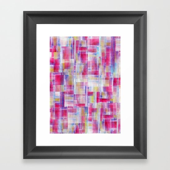 Separator (Skein I Remix) Framed Art Print
