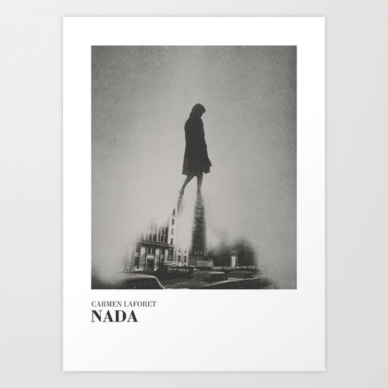 Nada - literary art series Art Print