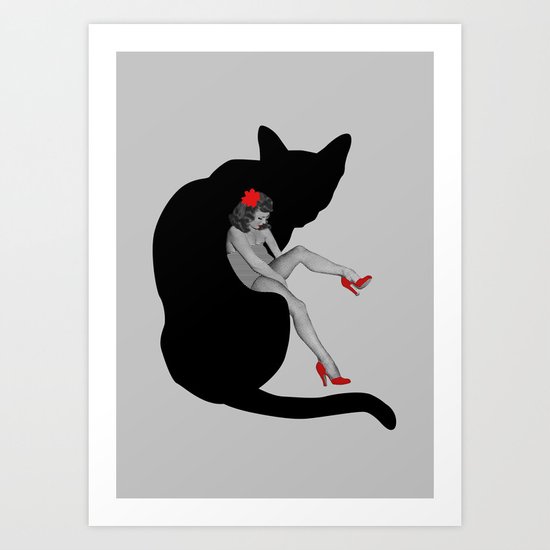 Thumbelina's wedding preparations Art Print