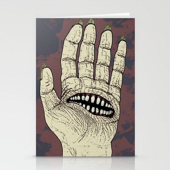 Hungry Hand Stationery Cards