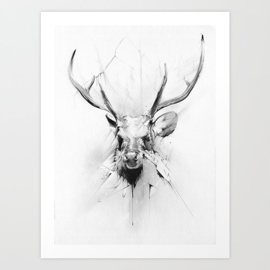 Stag Art Print