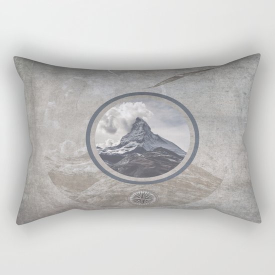 Where eagles fly Rectangular Pillow