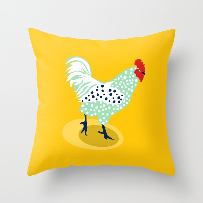 Chicken clearance throw pillows