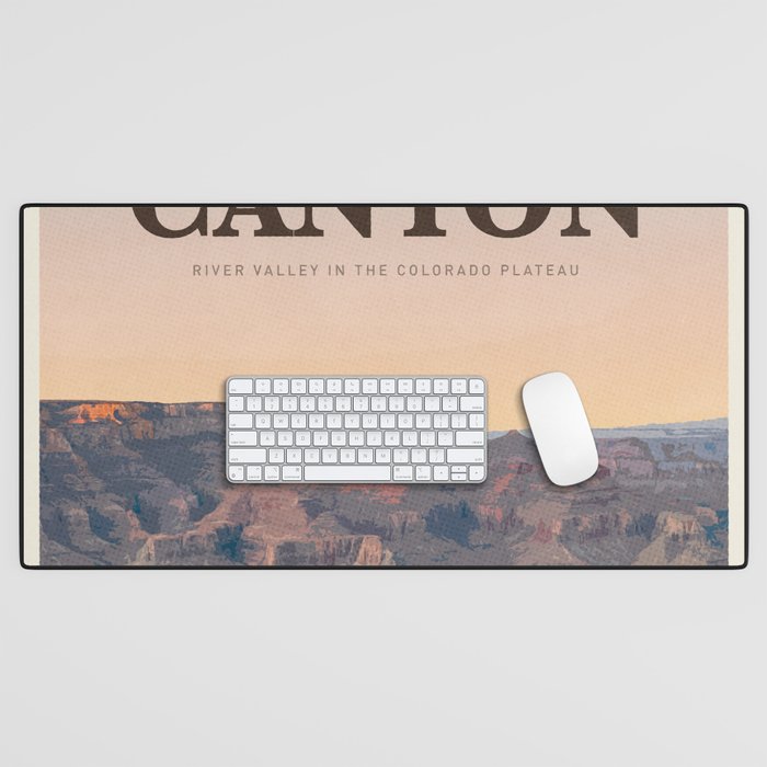 Visit Grand Canyon Desk Mat