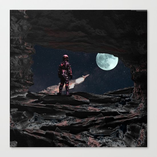 Last Flight Out Canvas Print