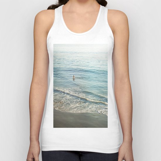 Morning Swim Unisex Tank Top