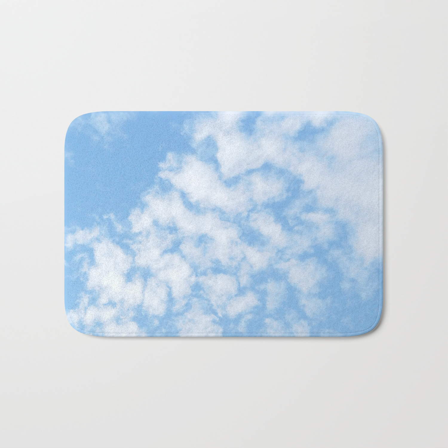 fluffy bath mat