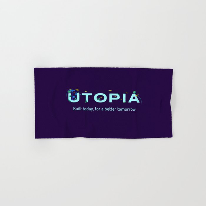 Utopia Official Logo Hand & Bath Towel by Utopia